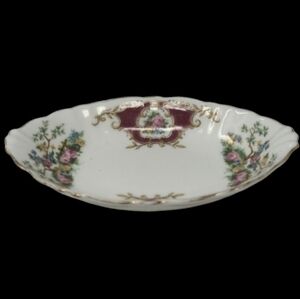 1850 EB FOLEY BONE CHINA "BROADWAY" MADE IN ENGLAND TINY OVAL DISH